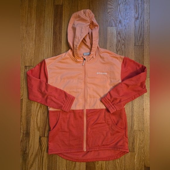 Columbia Other - Columbia Kids' Hoodie - Peach and Coral
